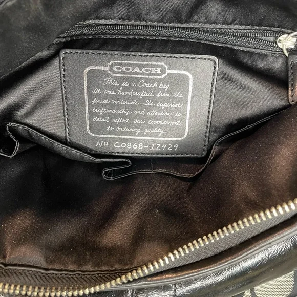 Coach Monogram Tote - Picture 10 of 13